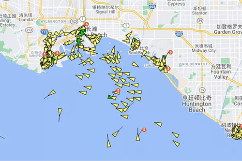 長灘港等待時間升至18.5天，多家船司暫停美西航線