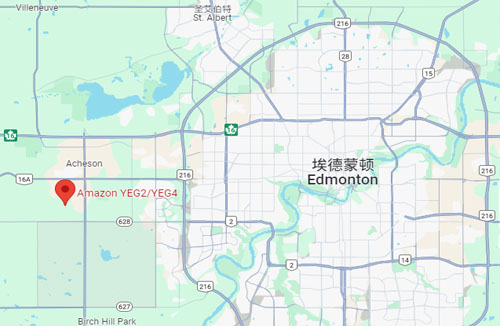 YEG2這個(gè)城市在埃德蒙頓的西邊，

